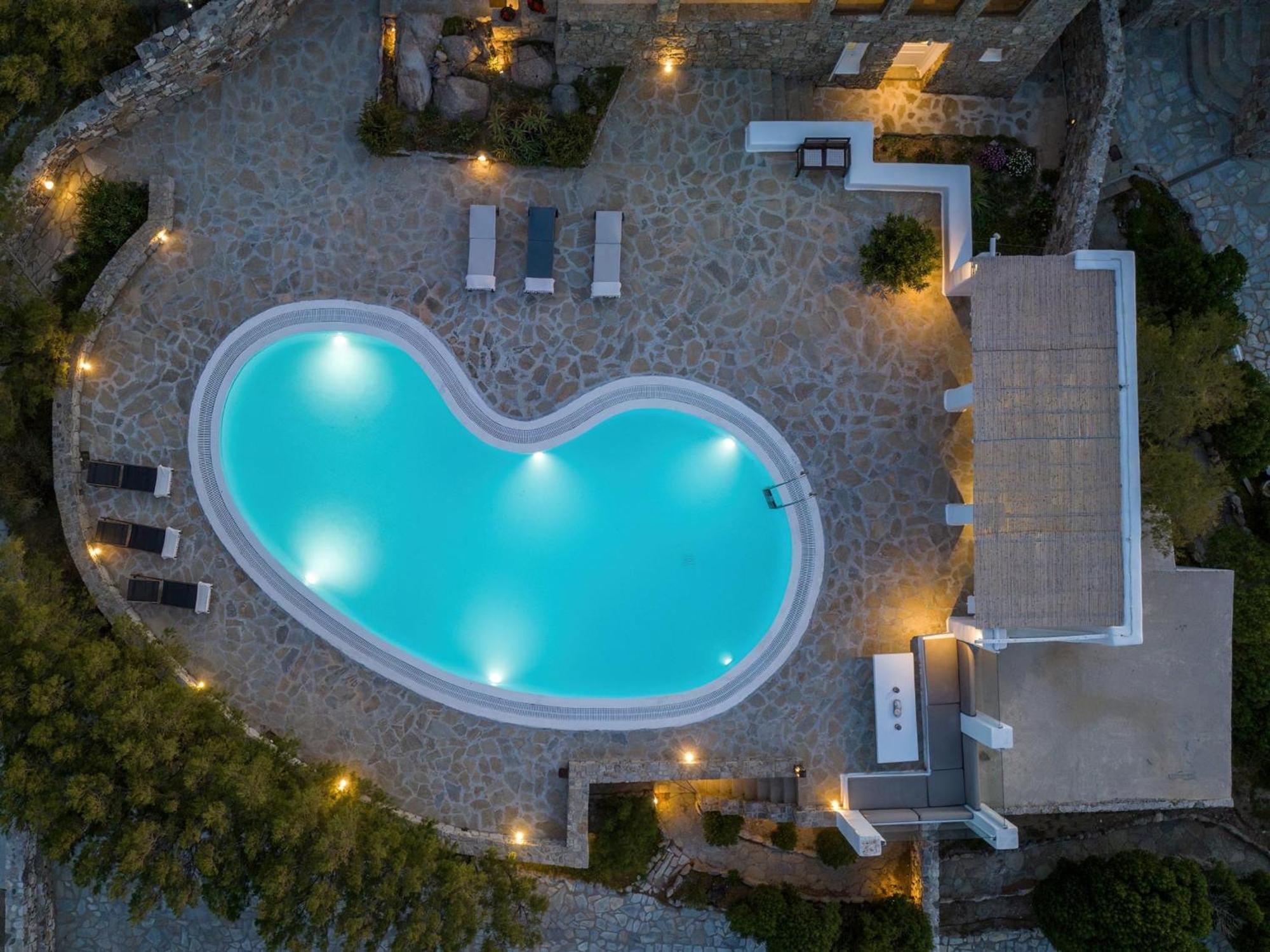 Villa Zanetti Mykonos Agios Ioannis Diakoftis Buitenkant foto
