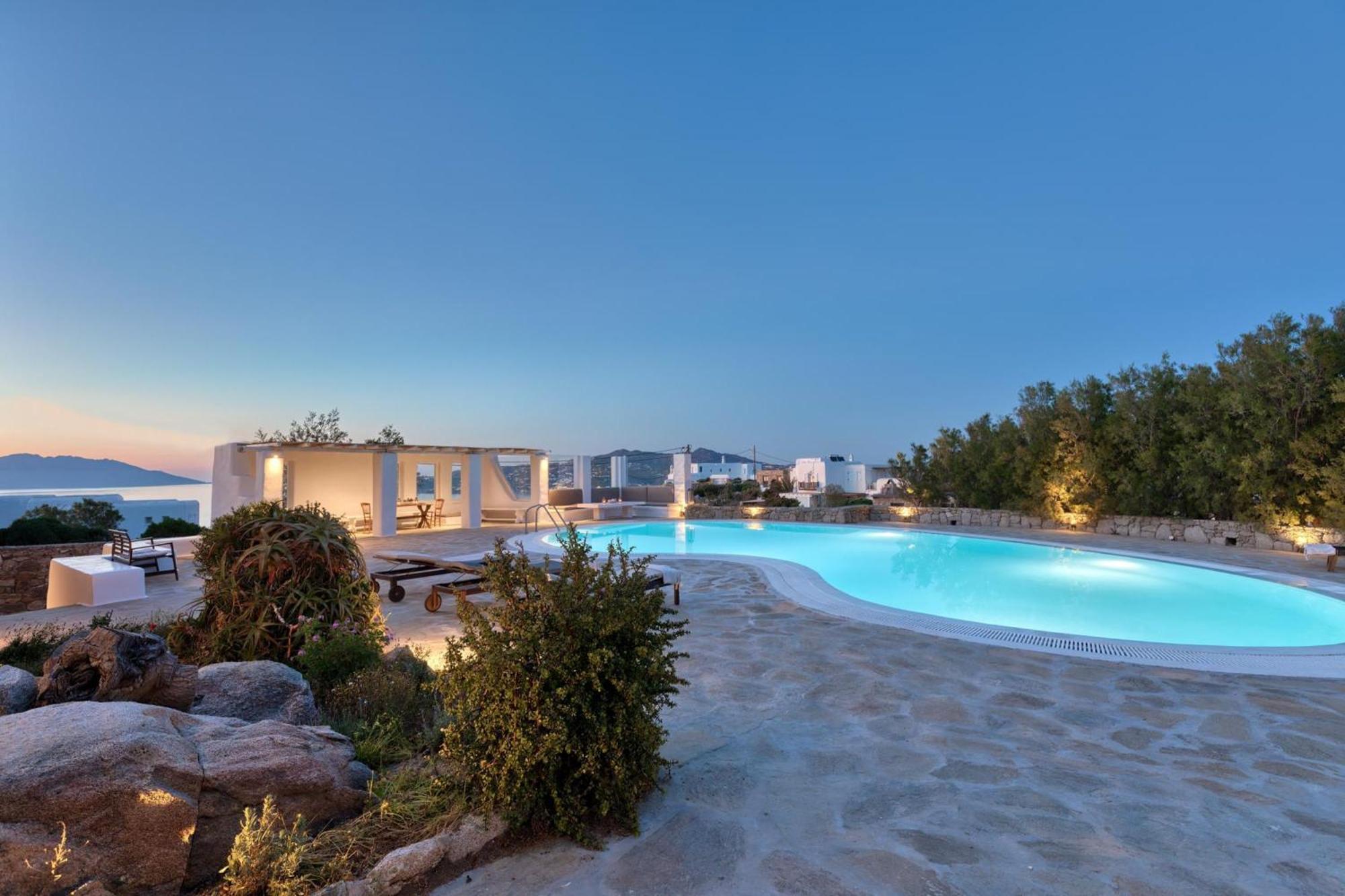 Villa Zanetti Mykonos Agios Ioannis Diakoftis Buitenkant foto